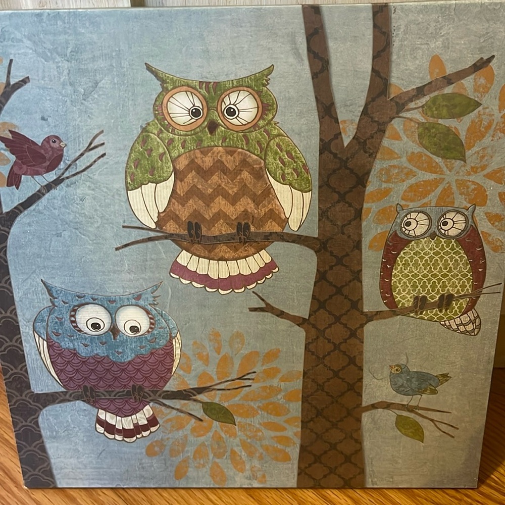 Owl decorations lot